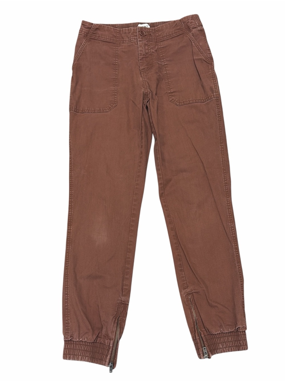 Pact Brown Relaxed Jogger Pants